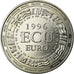 France, Medal, Ecu Euro, EUROPA, 1996, MS(65-70), Copper-nickel