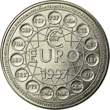 France, Medal, Ecu Euro, EUROPA, 1997, MS(65-70), Copper-nickel