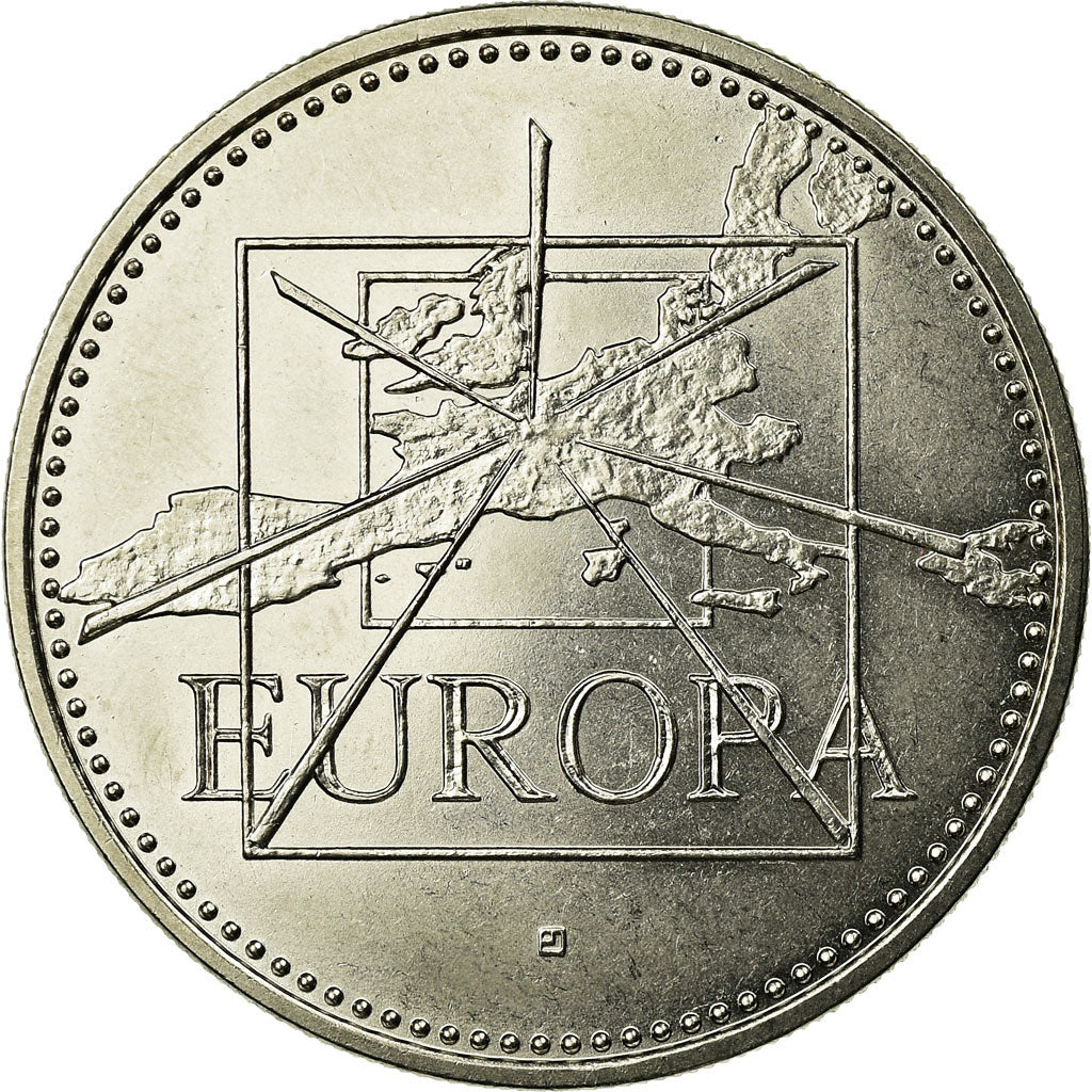 France, Medal, Ecu Euro, EUROPA, 1997, MS(65-70), Copper-nickel