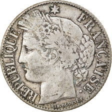 Coin, France, Cérès, Franc, 1895, Paris, VF(20-25), Silver, KM:822.1