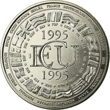 France, Medal, Ecu Euro, EUROPA, 1995, MS(65-70), Copper-nickel