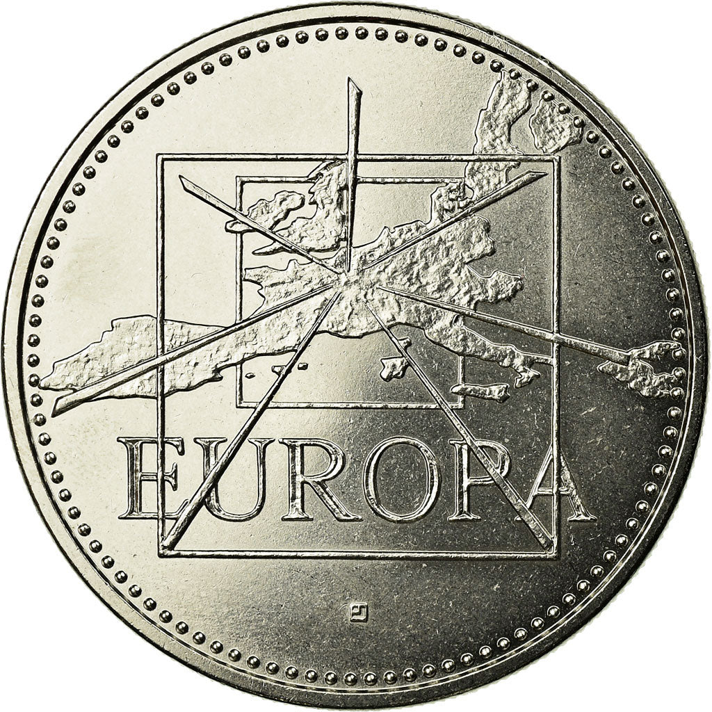 France, Medal, Ecu Euro, EUROPA, 1995, MS(65-70), Copper-nickel