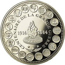 France, Medal, L'Europe des XXVIII, Centenaire de la Grande Guerre, 2014