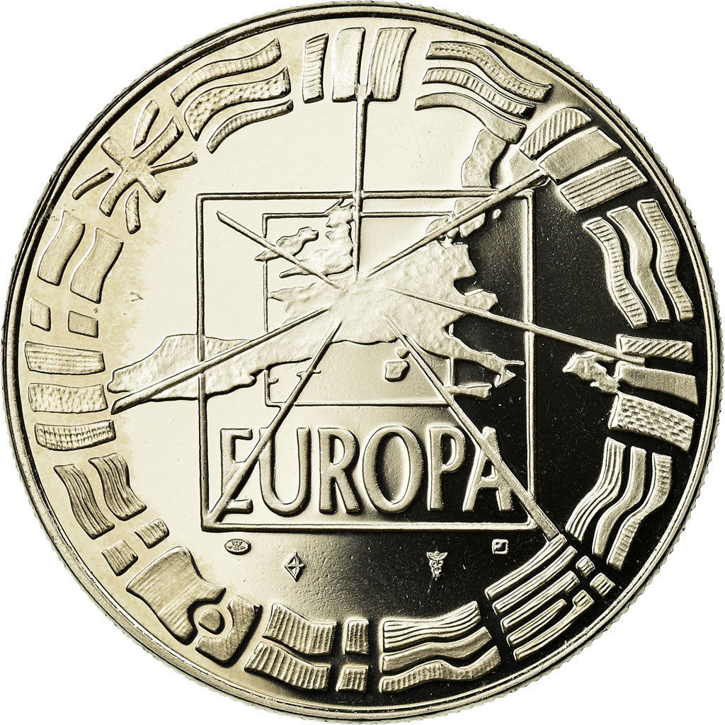 France, Medal, 1er Janvier 1999, Euro Parité, EUROPA, 1999, MS(65-70)