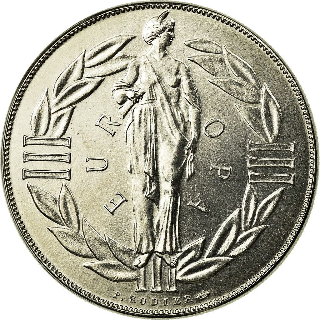 France, Medal, Ecu Euro, EUROPA, 1979, MS(65-70), Copper-nickel