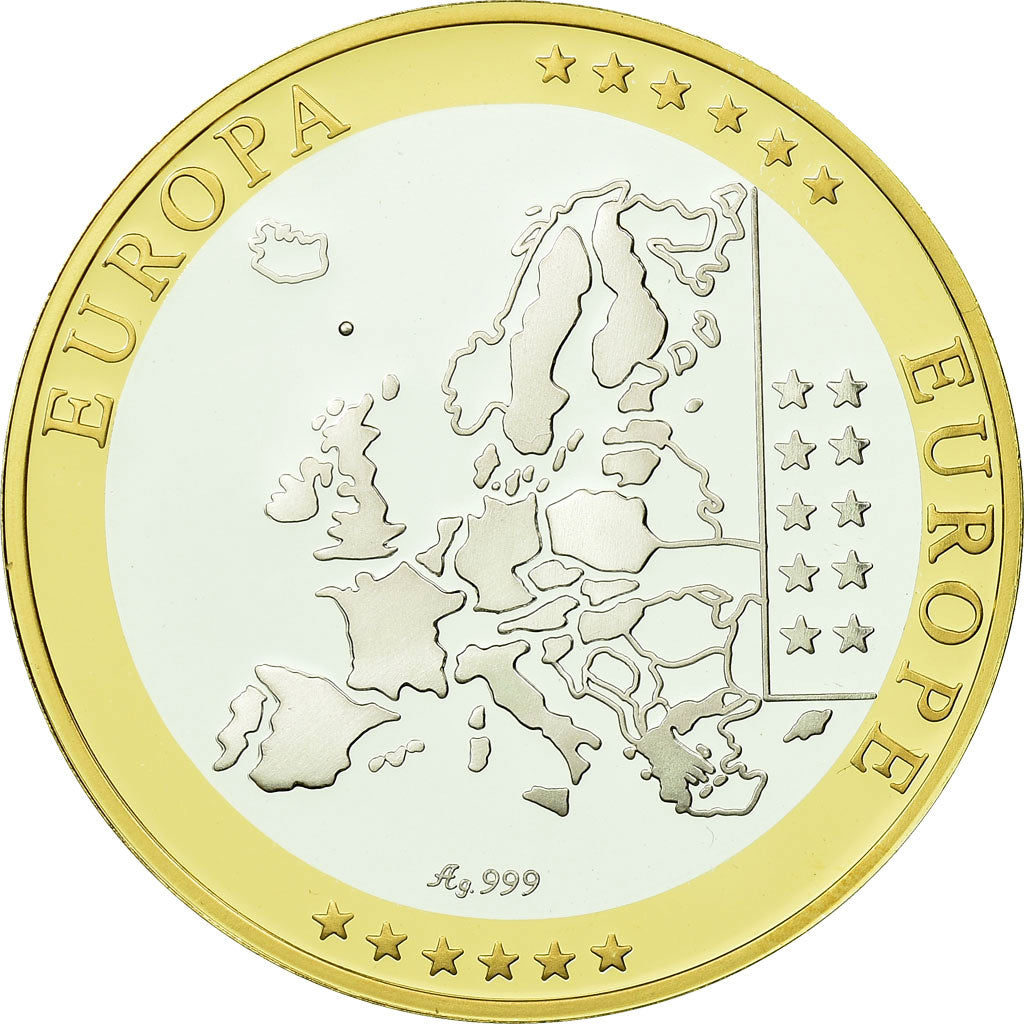 Vaticano, medaglia, Euro, Europa, FDC, Argento