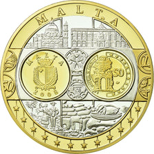 Malte, Médaille, Euro, Europa, FDC, Argent