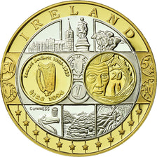 Ireland, Medal, Euro, Europa, MS(65-70), Silver