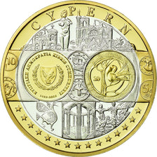 Chypre, Médaille, Euro, Europa, FDC, Argent