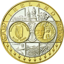 Ireland, Medaille, Euro, Europa, STGL, Silber