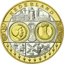 Netherlands, Medal, Euro, Europa, MS(65-70), Silver