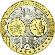 Italy, Medal, Euro, Europa, MS(65-70), Silver