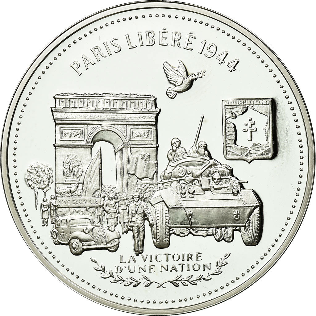 France, Medal, Seconde Guerre Mondiale, Paris Libéré, 25 Août 1944