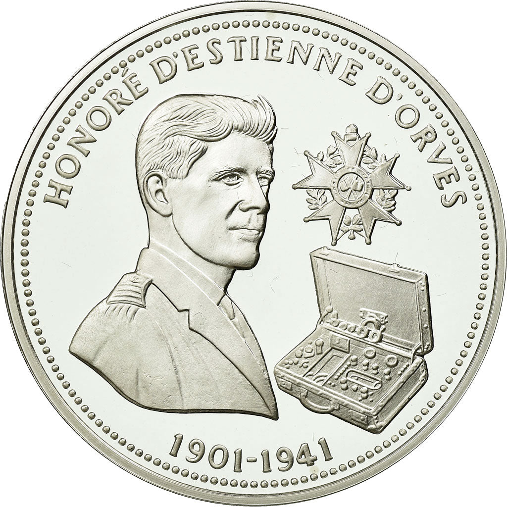 France, Medal, Seconde Guerre Mondiale, Honoré d'Estienne d'Orves, MS(65-70)
