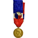France, Médaille d'honneur du travail, Médaille, 1961, Excellent Quality