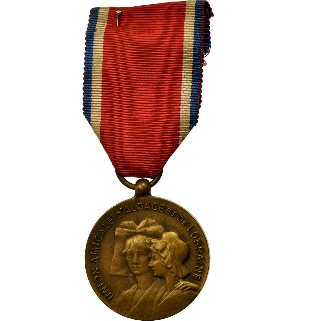 Frankreich, Union Amicale d'Alsace et de Lorraine, Medaille, Excellent Quality