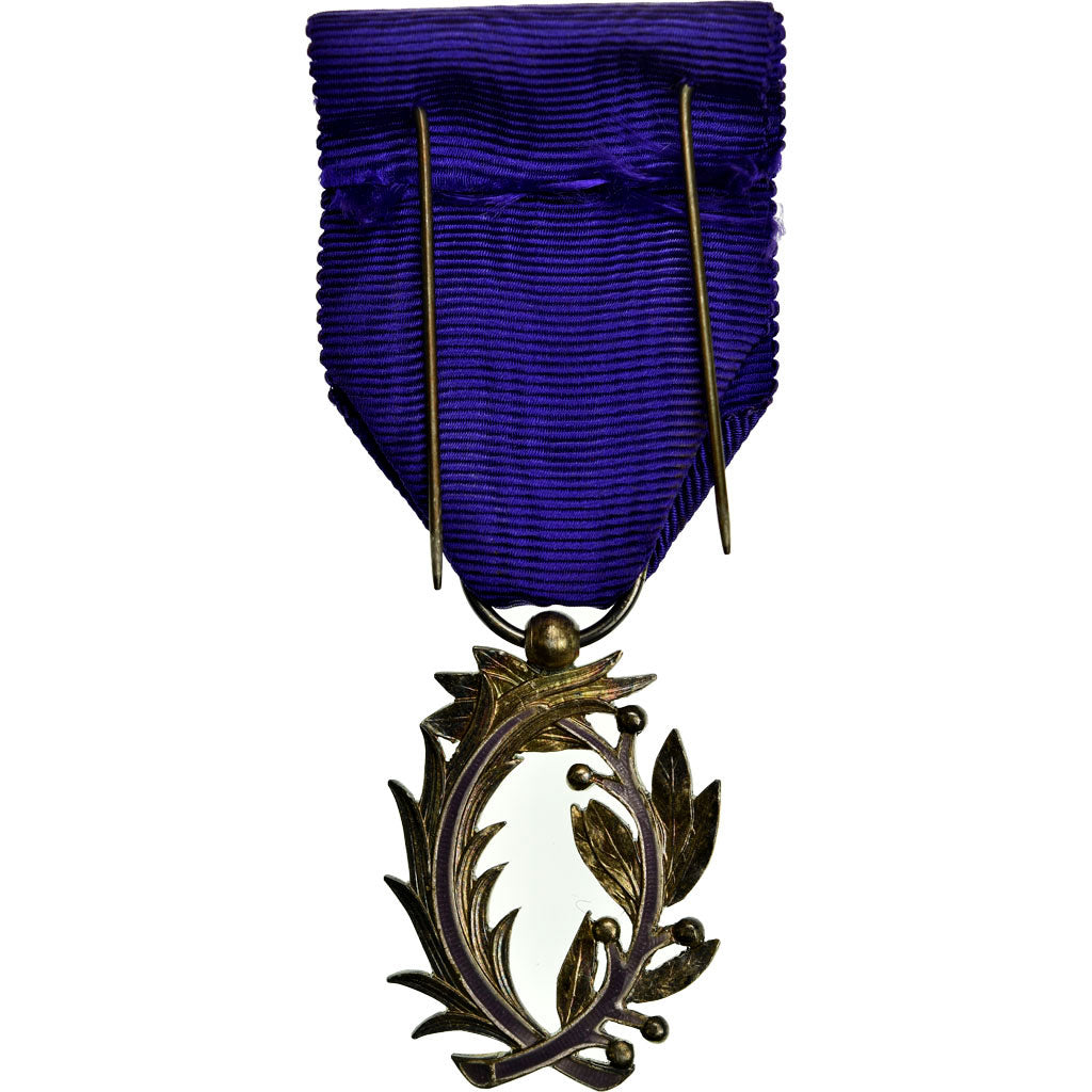 Francia, Ordre des Palmes Académiques, medaglia, Eccellente qualità, Bronzo