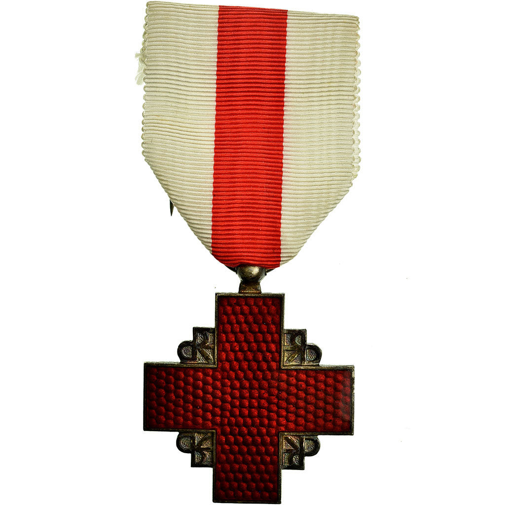 France, Croix Rouge, Medal, Uncirculated, Silvered bronze, 37