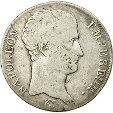 Moneda, Francia, Napoléon I, 5 Francs, 1805, Toulouse, BC+, Plata, KM:662.10