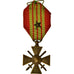 Francja, Croix de Guerre, Une Etoile, Medal, 1939, Doskonała jakość, Bronze