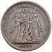 FRANCE, Hercule, 5 Francs, 1871, Paris, KM #823, EF(40-45), Silver, Gadoury...