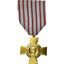 France, Croix du Combattant, Medal, 1939-1945, Uncirculated, Gilt Bronze, 36