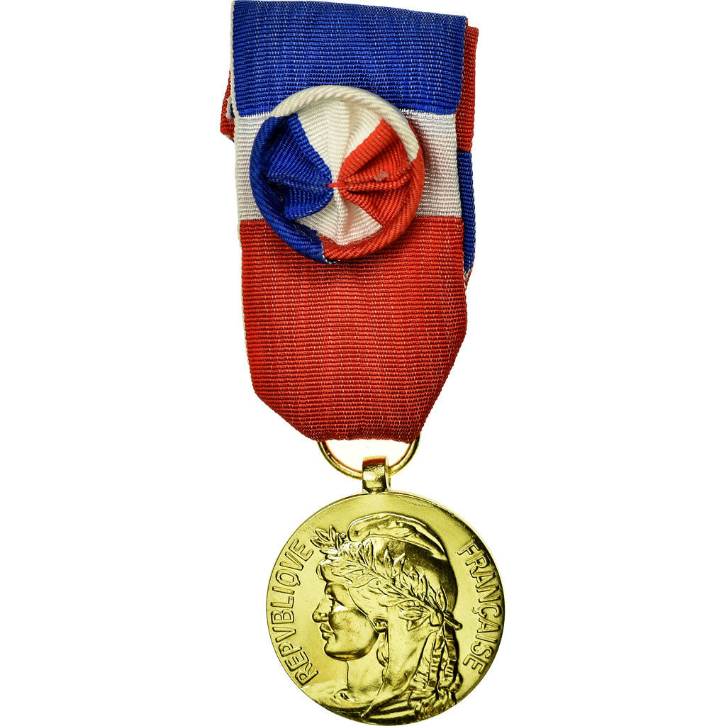 France, Médaille d'honneur du travail, Medal, 2013, Uncirculated, Gilt Bronze