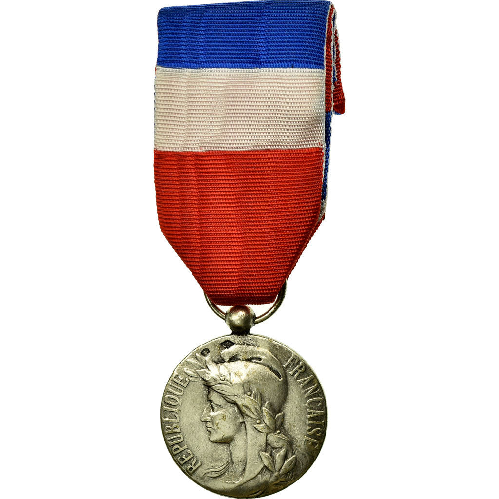 France, Médaille d'honneur du travail, Medal, 1999, Excellent Quality, Silver