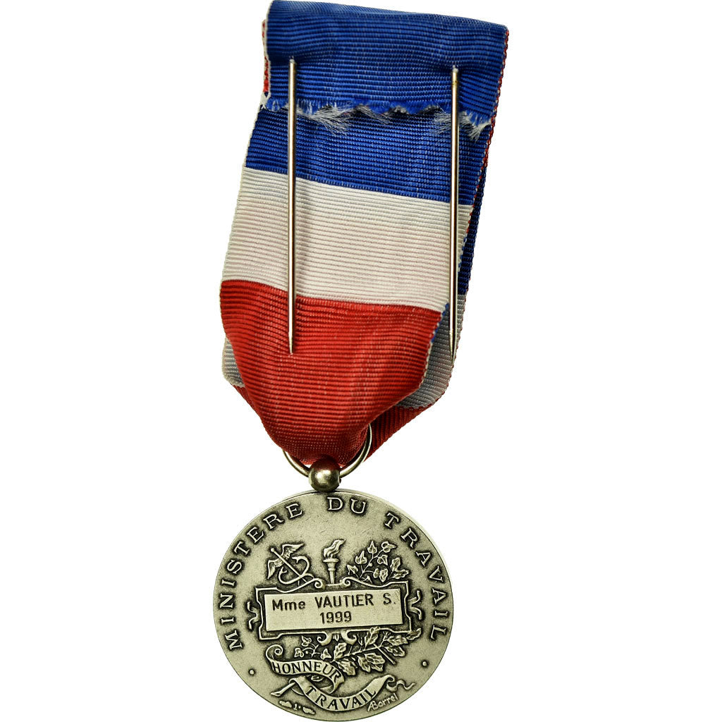 France, Médaille d'honneur du travail, Medal, 1999, Uncirculated, Borrel.A