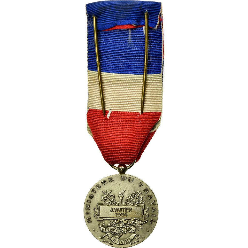 France, Médaille d'honneur du travail, Médaille, 1984, Excellent Quality