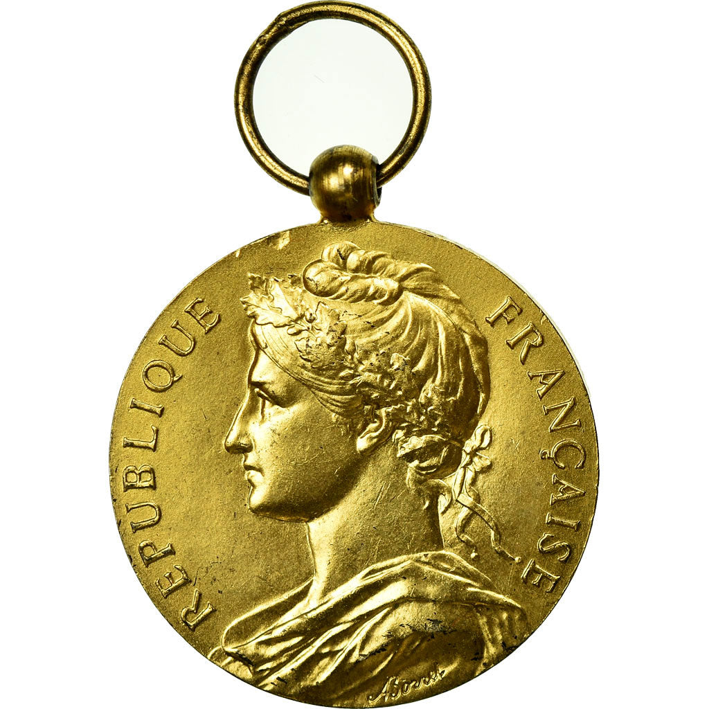 France, Médaille d'honneur du travail, Medal, 1956, Excellent Quality, Mattei