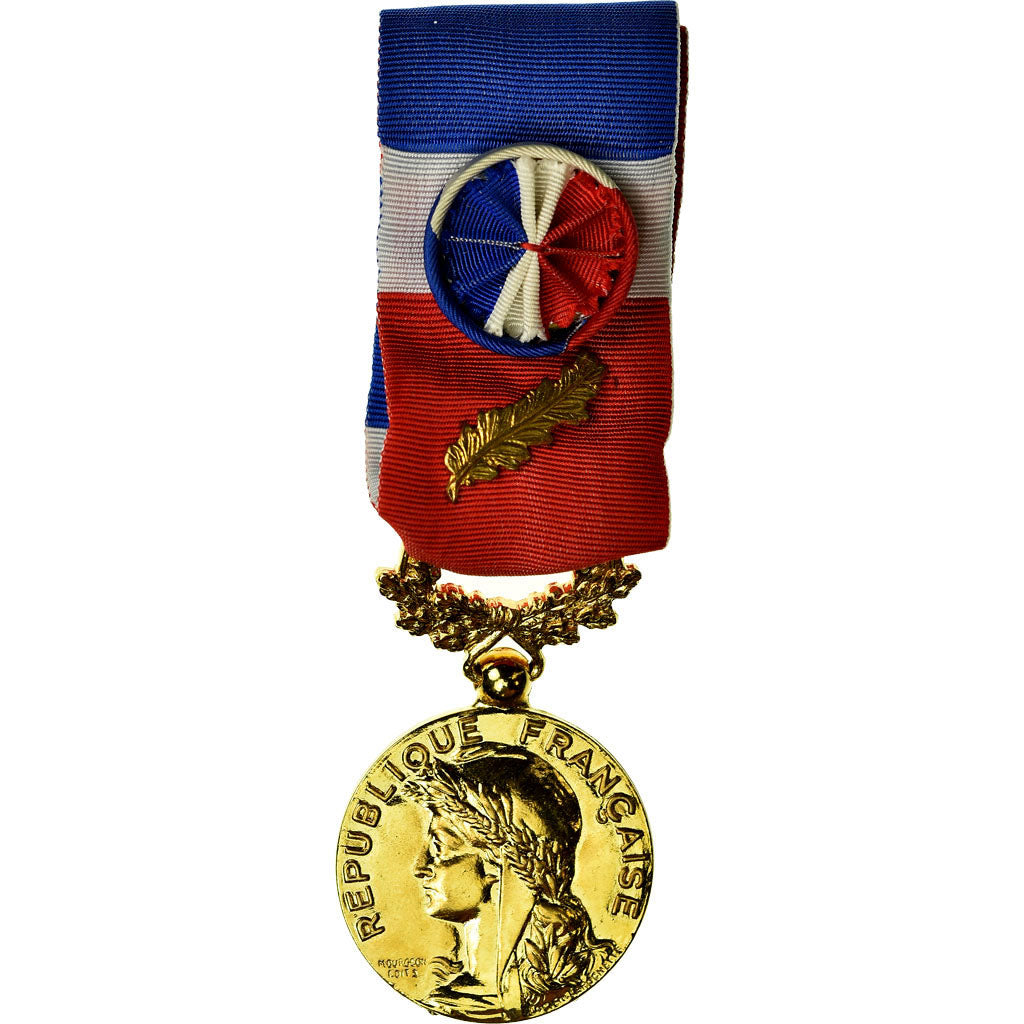 France, Médaille d'honneur du travail, Médaille, Excellent Quality, Mourgeon