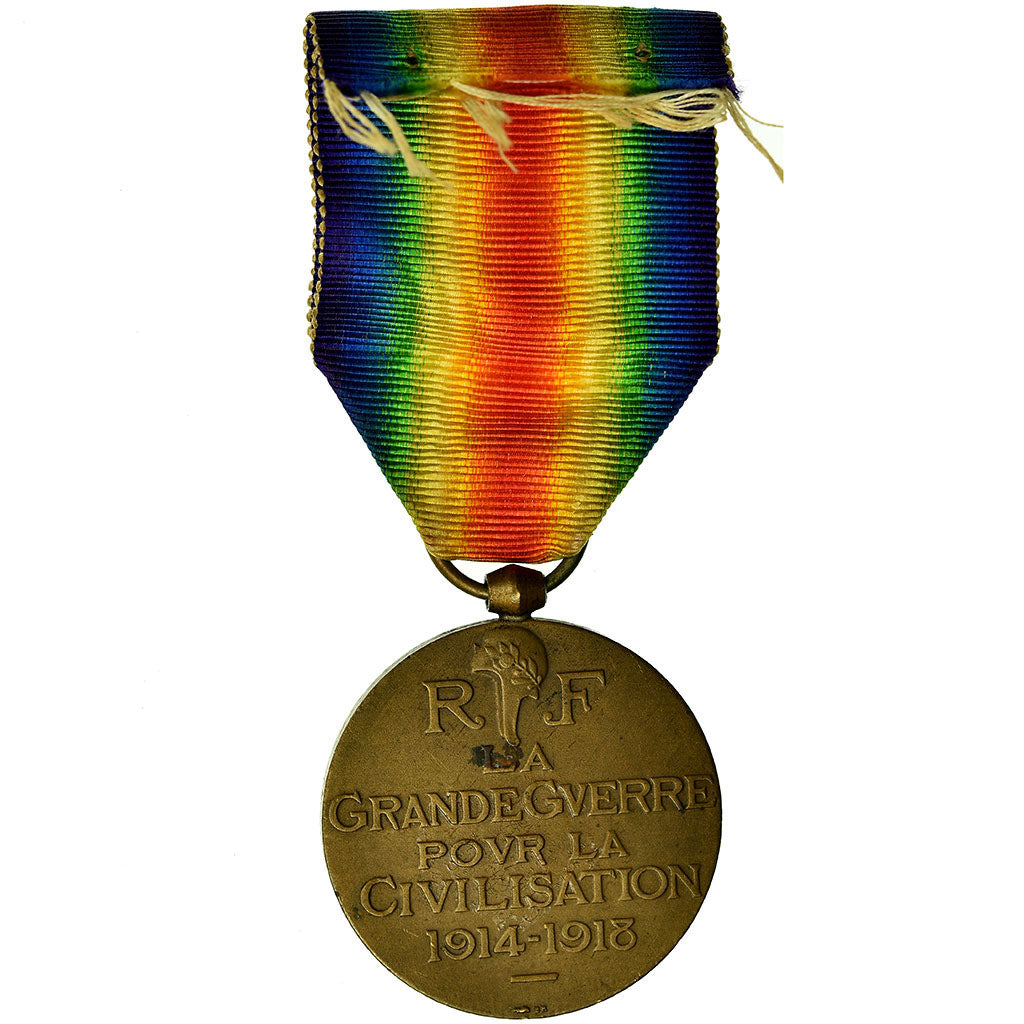 Frankrijk, La Grande Guerre pour la Civilisation, Medaille, 1914-1918, Excellent