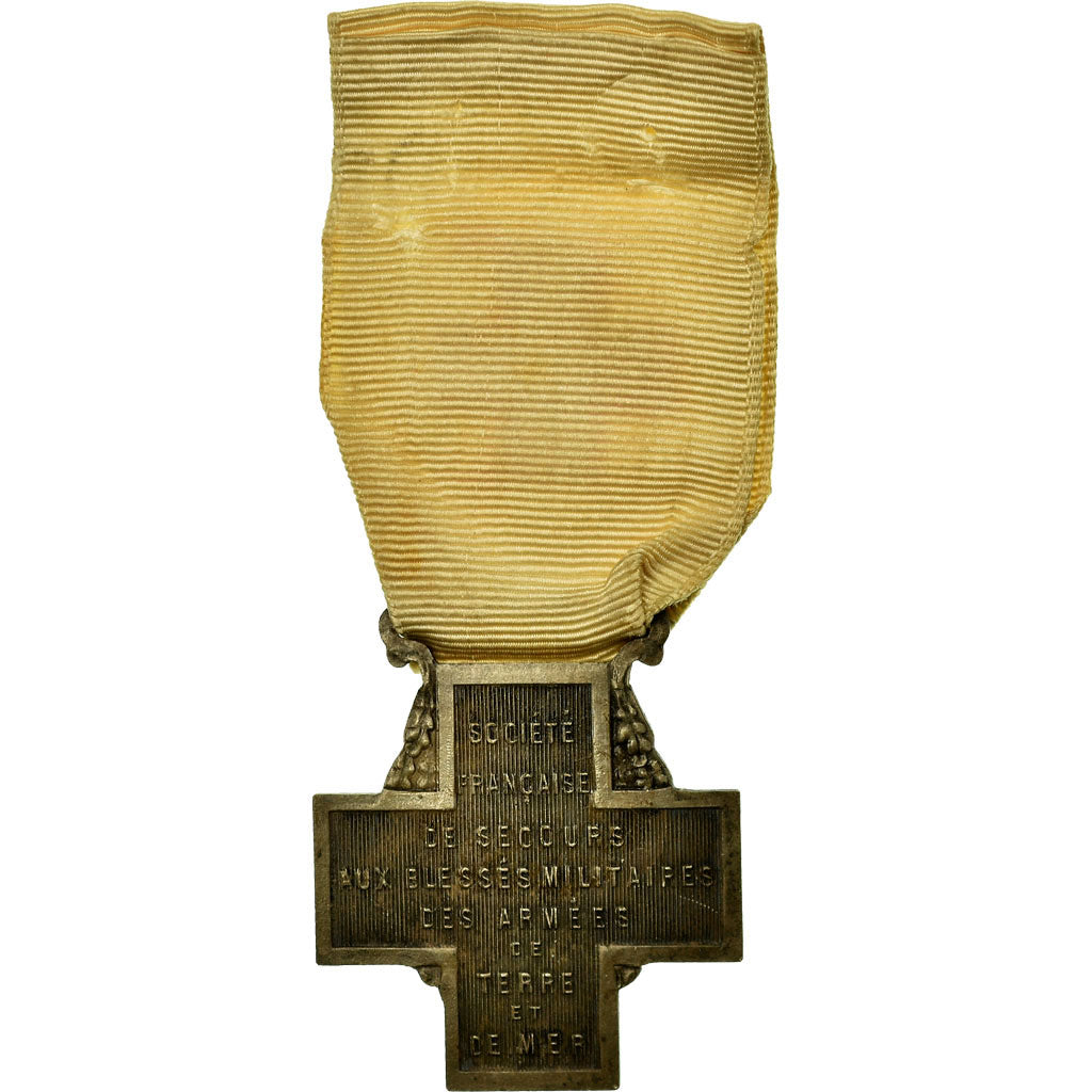 France, Secours aux Blessés Militaires, Armée de Terre et de Mer, Medal