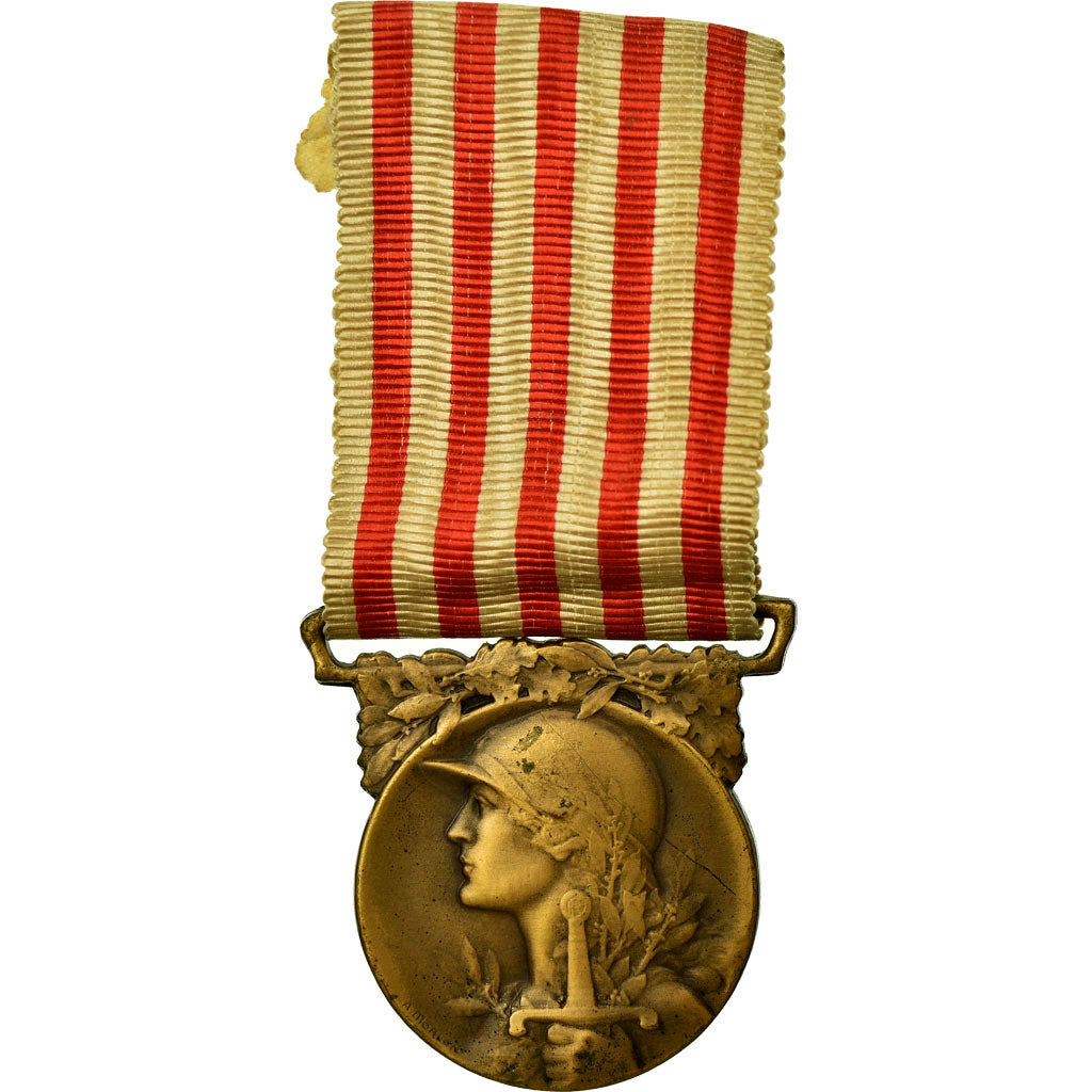 France, Grande Guerre, Médaille, 1914-1918, Très bon état, Morlon, Bronze, 32