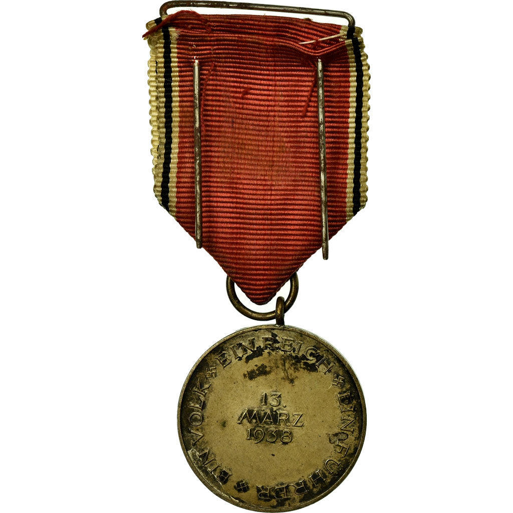 Germany, Commémoration du 13 Mars, Medal, 1938, Very Good Quality, Silvered