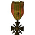 France, Croix de Guerre, Une Etoile, Médaille, 1939-1945, Très bon état