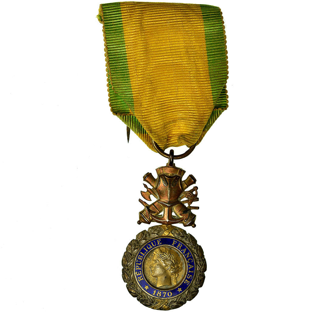 Francia, Troisième République, Valeur et Discipline, medaglia, 1870, Ottima