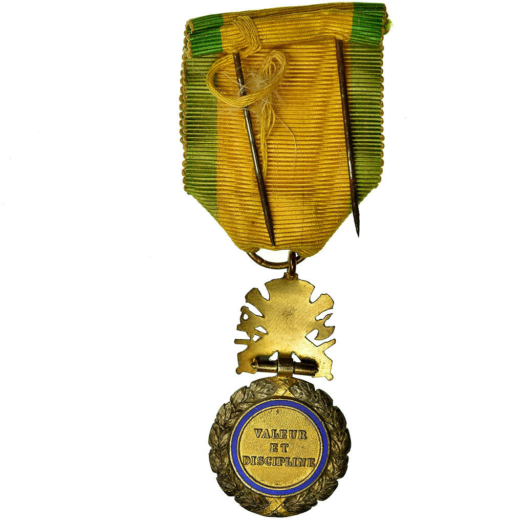 Francia, Troisième République, Valeur et Discipline, medaglia, 1870, Ottima