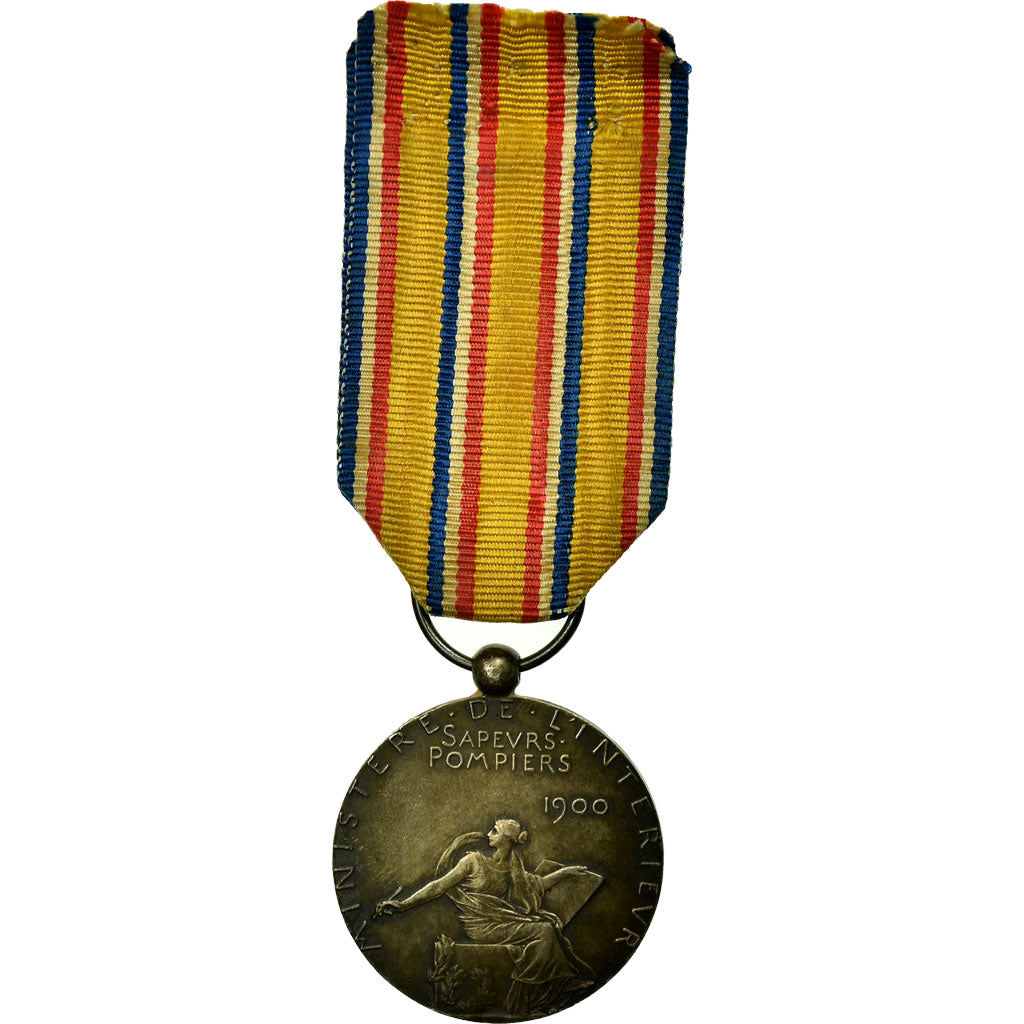 Frankrijk, Sapeurs Pompiers, Ministère de l'Intérieur, Medaille, 1900