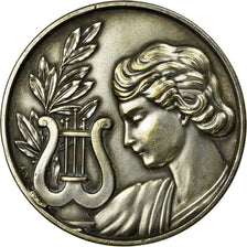France, Medal, Prix de Musique, MS(60-62), Silvered bronze