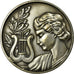 France, Medal, Prix de Musique, MS(60-62), Silvered bronze