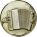 Frankreich, Medaille, Musique, Accordéon, SS+, Copper-Aluminum-Nickel