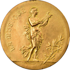 France, Medal, Prix de Musique, Lindauer, AU(50-53), Bronze
