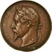 Francia, medaglia, Napoléon III, Exposition Universelle, 1855, Oudiné /