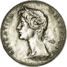 France, Medal, Troisième République, Education Nationale, 1971, Corbin