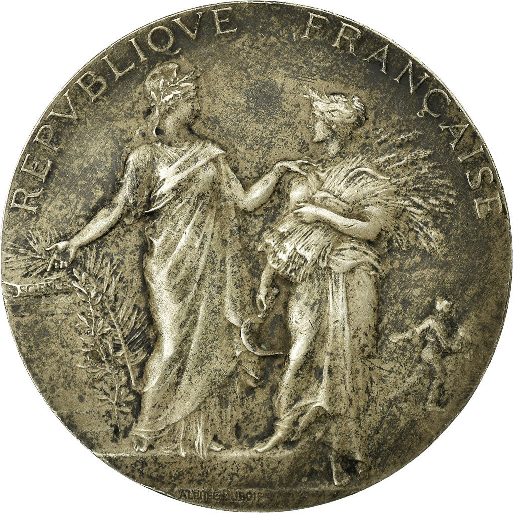 Francia, medaglia, Agriculture, Concours Hippique, Paris, 1910, Dubois.A, BB+