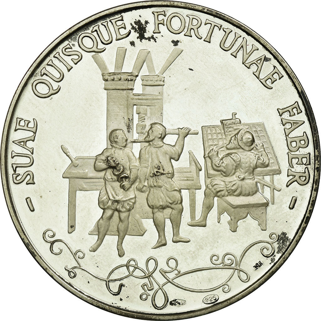 Italie, Médaille, Fratelli Fabri Editory, Business & industry, 1966, SPL