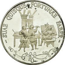 Italy, Medal, Fratelli Fabri Editory, Business & industry, 1966, MS(63), Silver