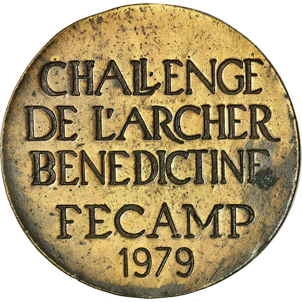 Francia, medaglia, Challenge de l'Archer Bénédictine, Fécamp, 1979, SPL-